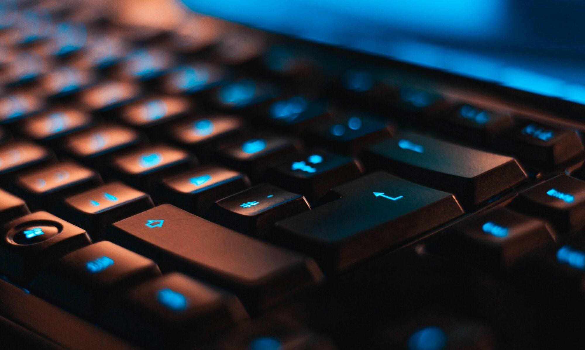 closeup photo of computer keyboard